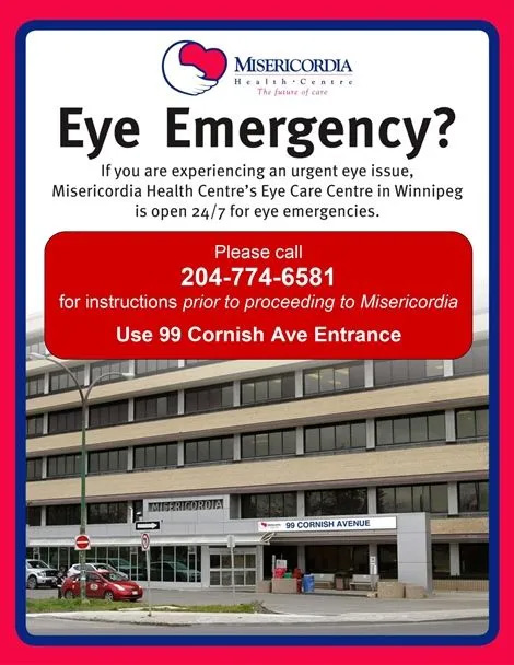 Misericordia Health Centre Eye Emergency
